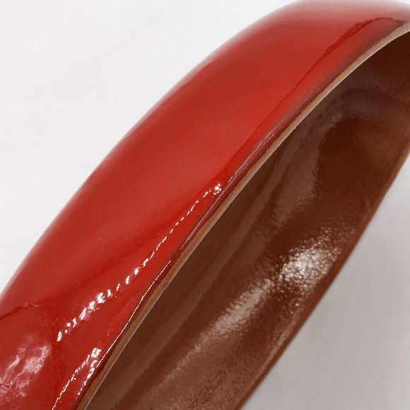 Italian Pottery Red Oval Casserole - Picture 6 of 6